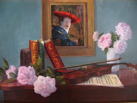 Vermeer, Vivaldi, and Shakespeare 24'' x 26''   